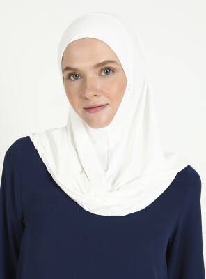 Çeneli Spor Mikro Scarfs Hijab - 7