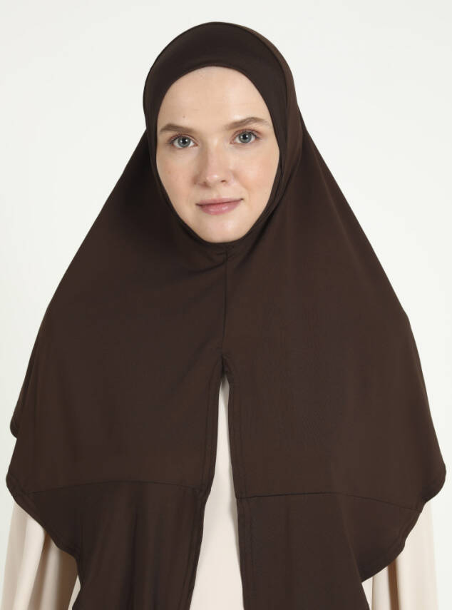 Çeneli Spor Mikro Scarfs Hijab - 13