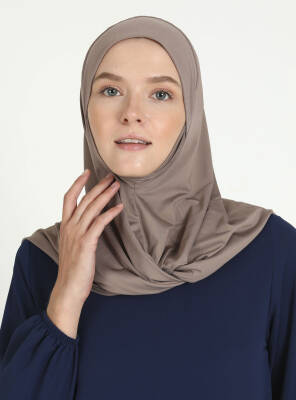Çeneli Spor Mikro Scarfs Hijab - 14