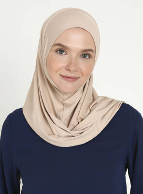 Çeneli Spor Mikro Scarfs Hijab - 19