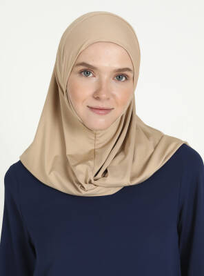 Çeneli Spor Mikro Scarfs Hijab - 23