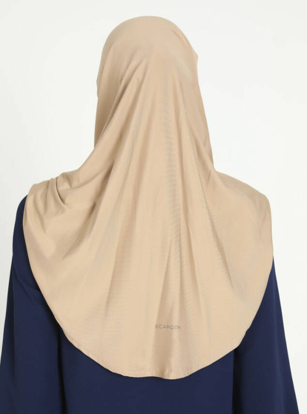 Çeneli Spor Mikro Scarfs Hijab - 24