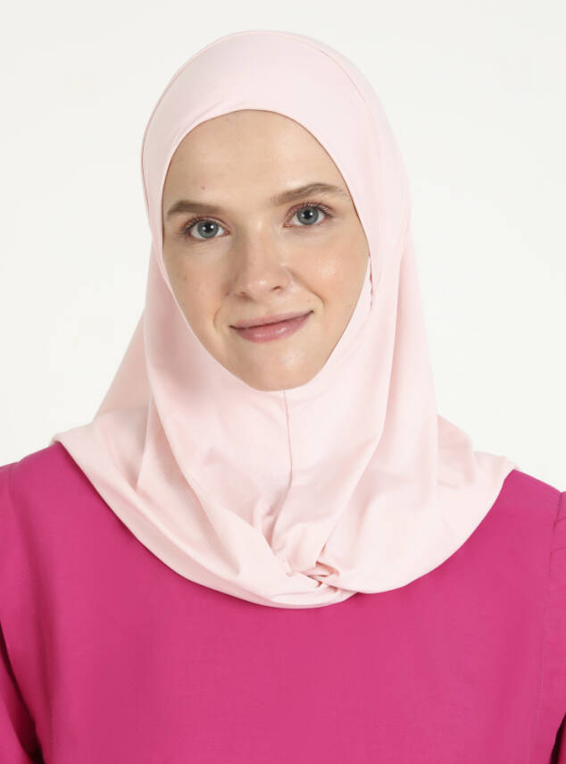 Çeneli Spor Mikro Scarfs Hijab - 26