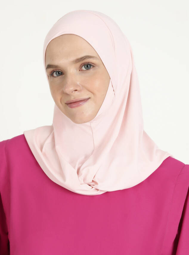 Çeneli Spor Mikro Scarfs Hijab - 27
