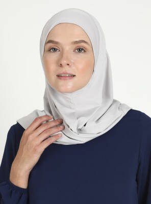Çeneli Spor Mikro Scarfs Hijab - 30