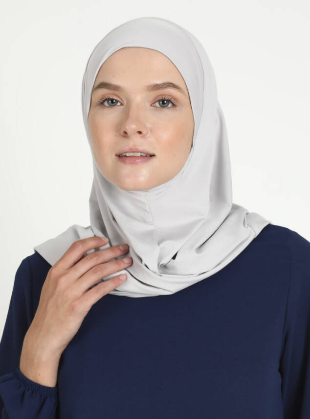 Çeneli Spor Mikro Scarfs Hijab - 30