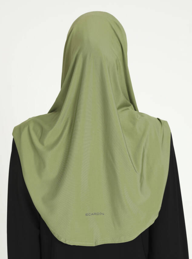 Çeneli Spor Mikro Scarfs Hijab - 36