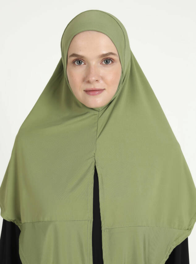 Çeneli Spor Mikro Scarfs Hijab - 37