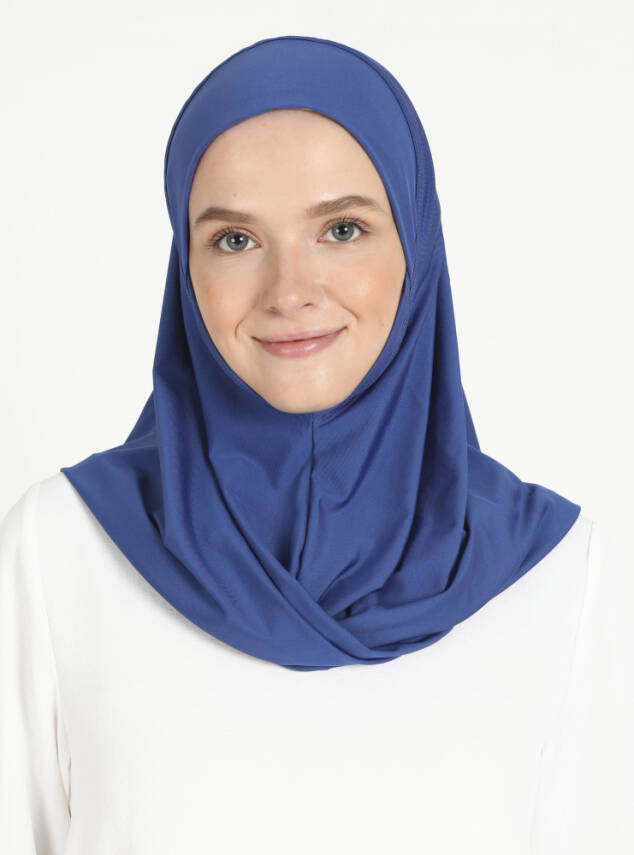 Çeneli Spor Mikro Scarfs Hijab - 38