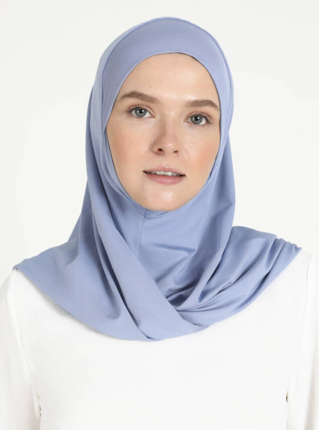 Çeneli Spor Mikro Scarfs Hijab - 42