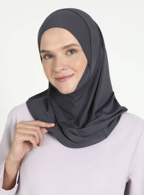 Çeneli Spor Mikro Scarfs Hijab - 47
