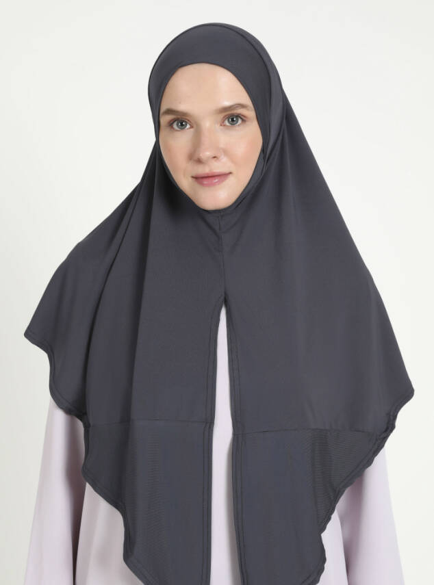 Çeneli Spor Mikro Scarfs Hijab - 49