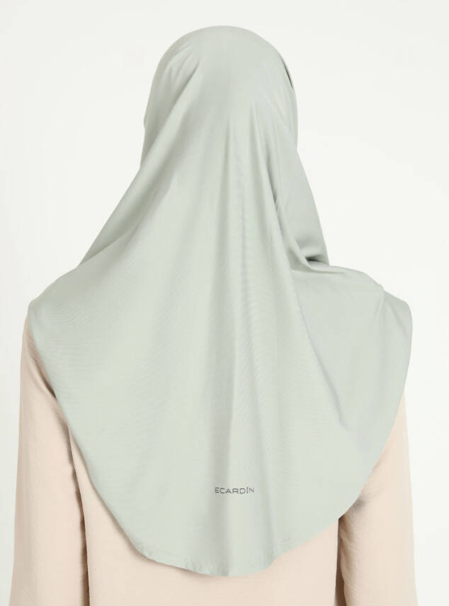 Çeneli Spor Mikro Scarfs Hijab - 52