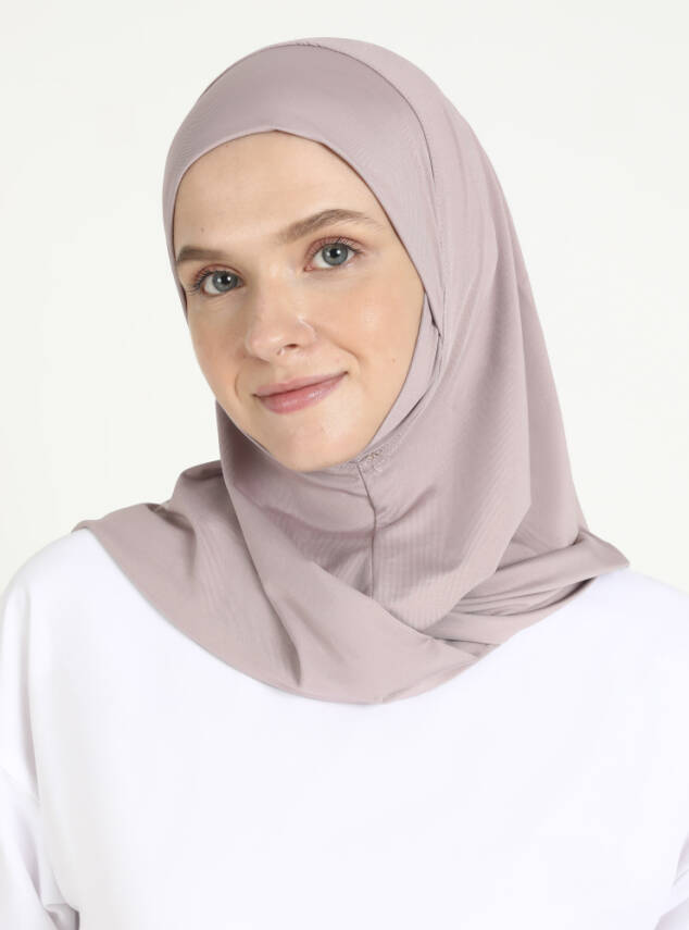 Çeneli Spor Mikro Scarfs Hijab - 54