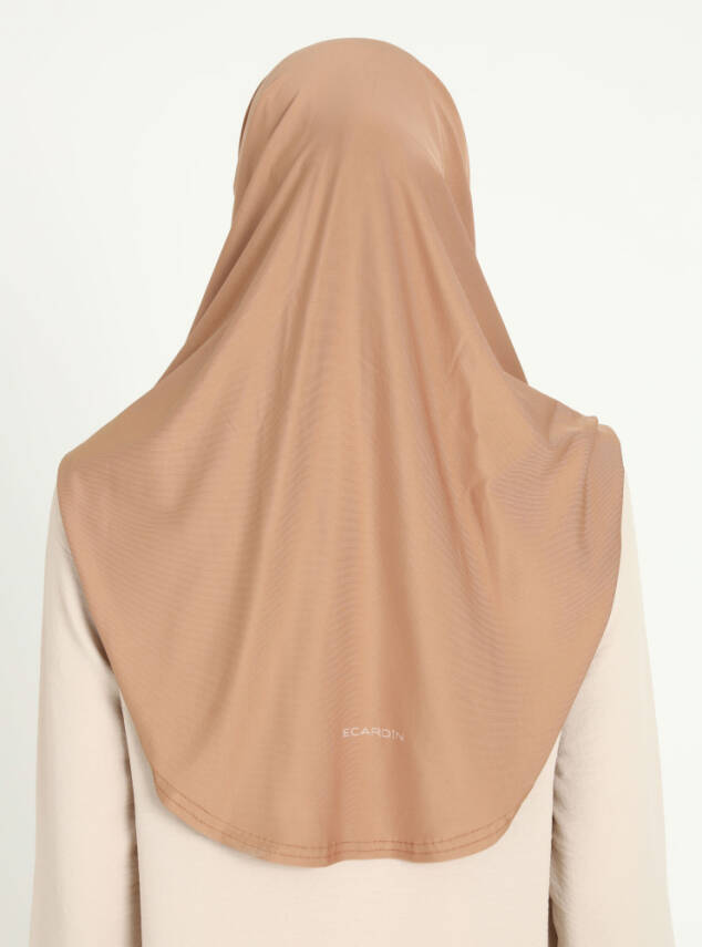 Çeneli Spor Mikro Scarfs Hijab - 60