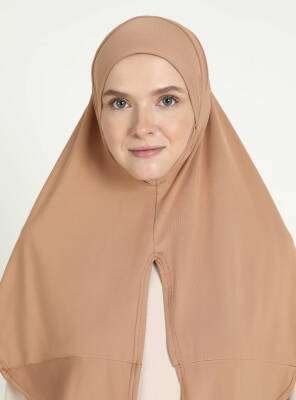 Çeneli Spor Mikro Scarfs Hijab - 61