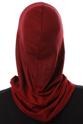 Çizgi Desenli Çapraz Spor Bone - 13