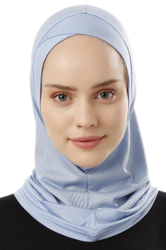 Çizgi Desenli Çapraz Spor Bone - 38