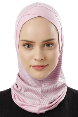 Çizgi Desenli Çapraz Spor Bone - 45