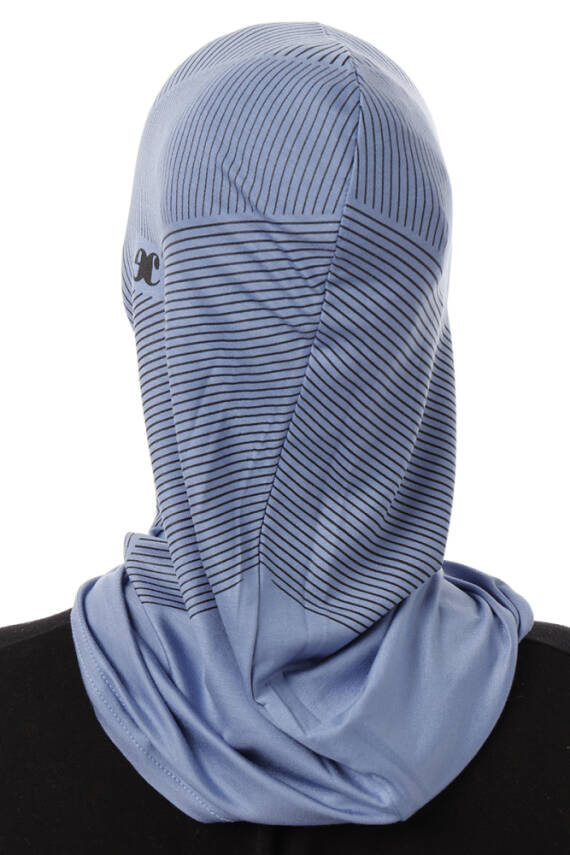 Çizgi Desenli Çapraz Spor Bone - 51