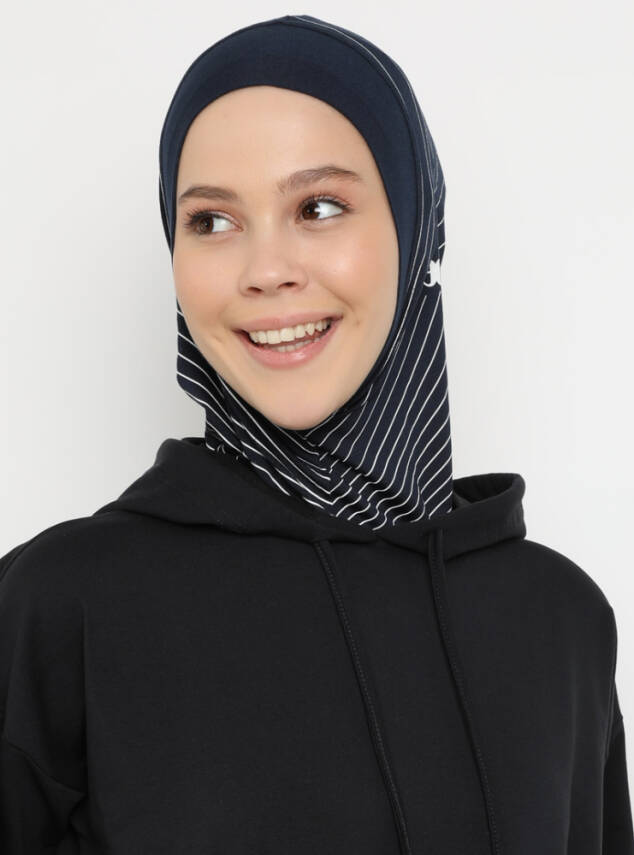 Çizgili Spor Bone - 4