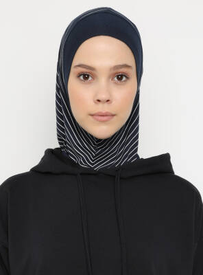 Çizgili Spor Bone - 5