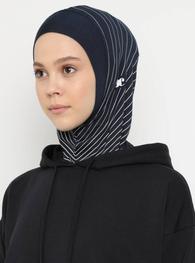 Çizgili Spor Bone - 6