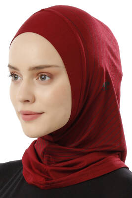 Çizgili Spor Bone - 10