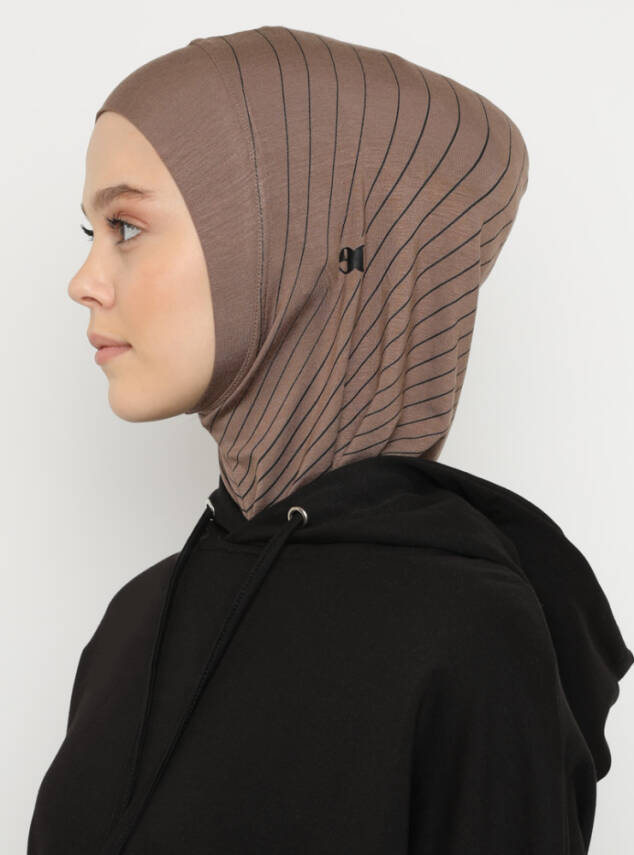 Çizgili Spor Bone - 15