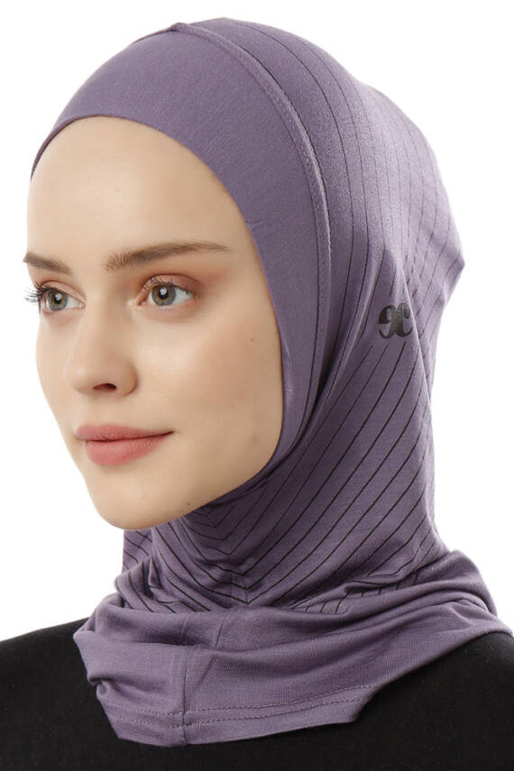 Çizgili Spor Bone - 25