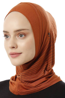 Çizgili Spor Bone - 43