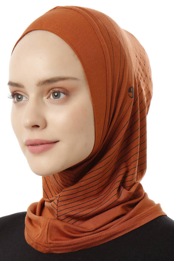 Çizgili Spor Bone - 43