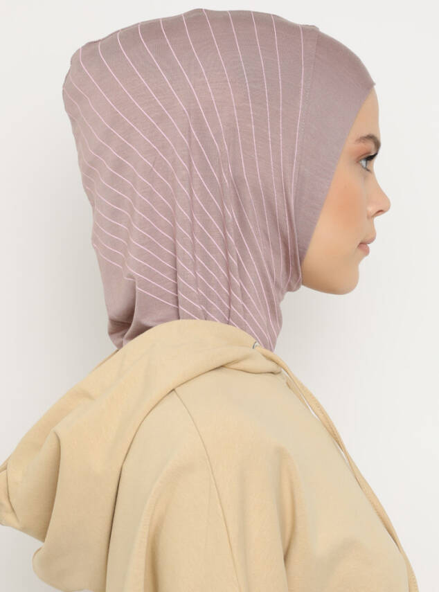 Çizgili Spor Bone - 61