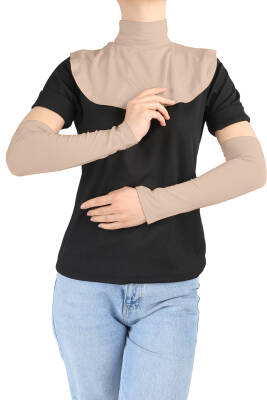 Düz Yakalık ve Kolluk Set - Ecardin