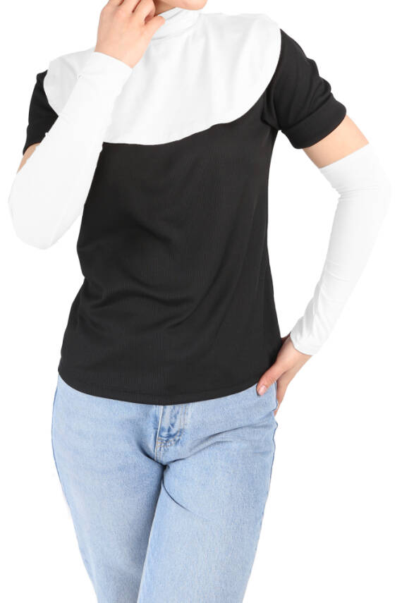 Düz Yakalık ve Kolluk Set - 6