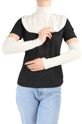 Düz Yakalık ve Kolluk Set - 8