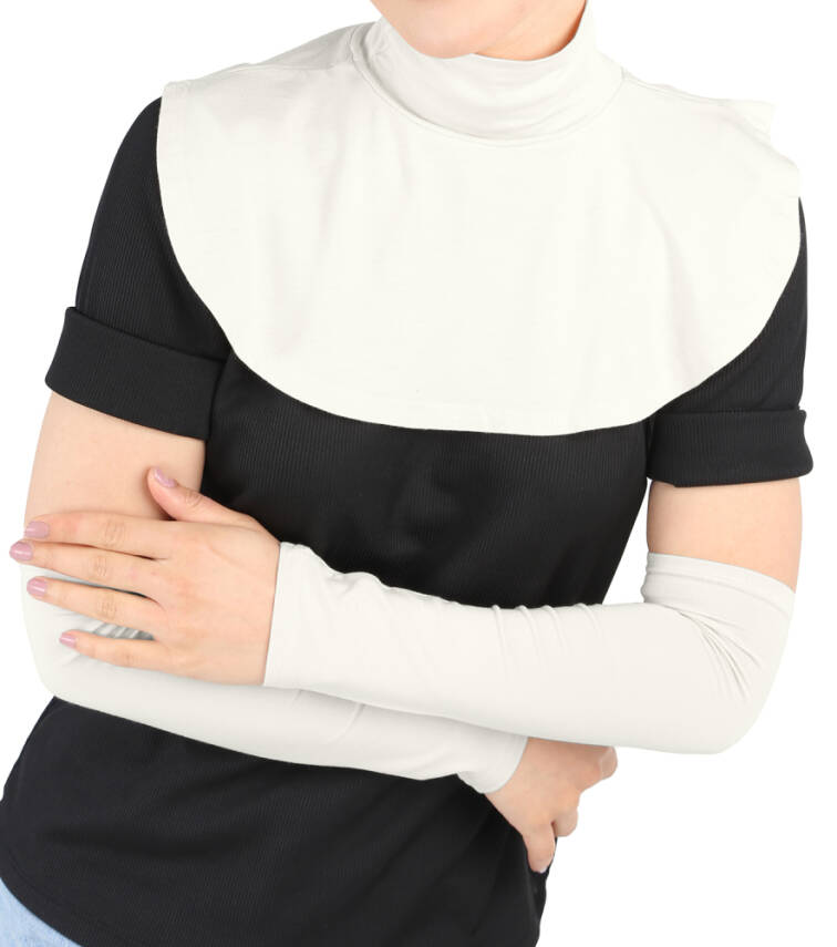 Düz Yakalık ve Kolluk Set - 10