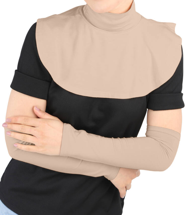 Düz Yakalık ve Kolluk Set - 13