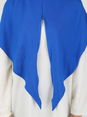 Fermuarlı Ayarlanabilir Viskon Kumaş Hijab Likralı Şal - 53