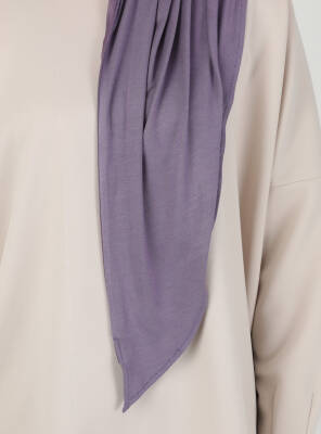 Fermuarlı Ayarlanabilir Viskon Kumaş Hijab Likralı Şal - 62