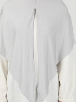 Fermuarlı Ayarlanabilir Viskon Kumaş Hijab Likralı Şal - 68