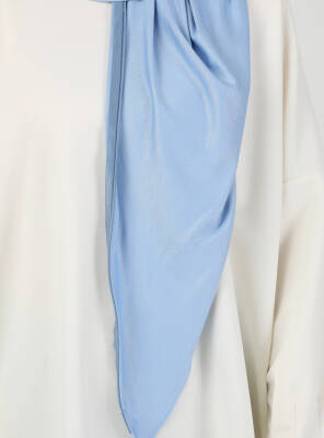 Fermuarlı Ayarlanabilir Viskon Kumaş Hijab Likralı Şal - 82