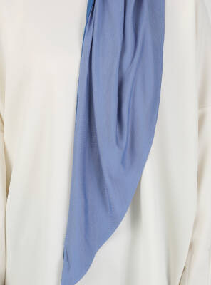 Fermuarlı Ayarlanabilir Viskon Kumaş Hijab Likralı Şal - 87