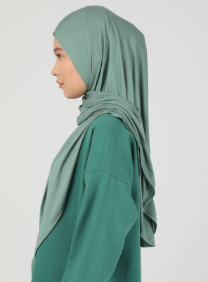 Fermuarlı Ayarlanabilir Viskon Kumaş Hijab Likralı Şal - 91