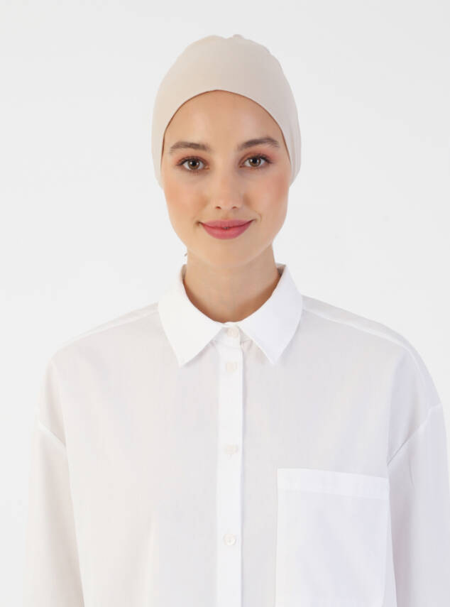 Geniş Ebatlı Likrasız Bone - 34