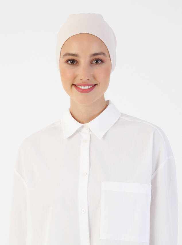 Geniş Ebatlı Likrasız Bone - 44