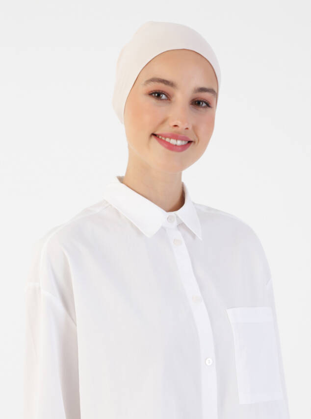 Geniş Ebatlı Likrasız Bone - 45