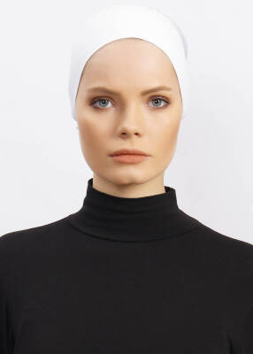 Hava Alan Tesettür Tüllü Bone - 6