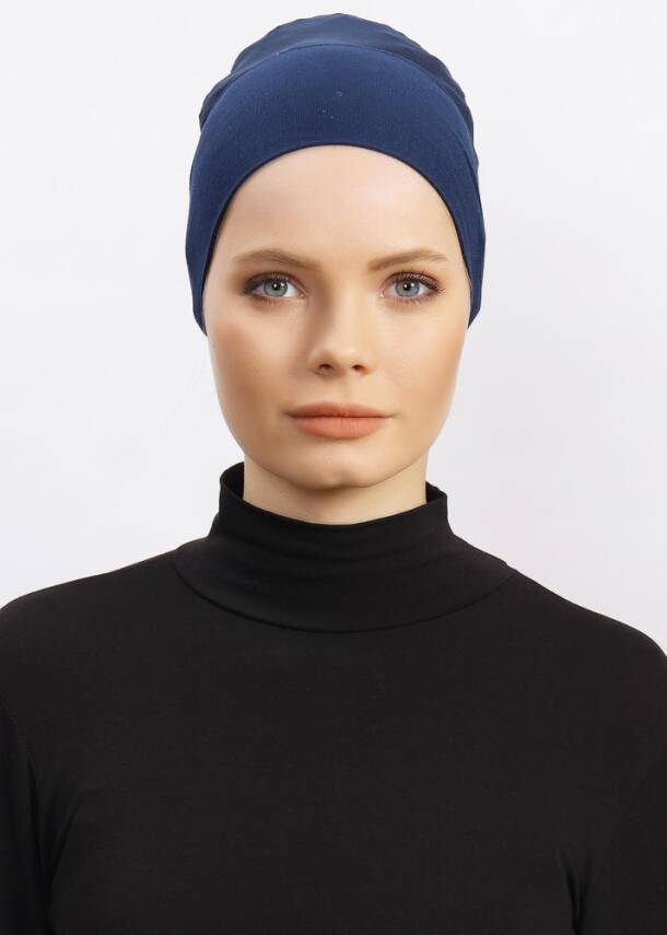 Hava Alan Tesettür Tüllü Bone - 9