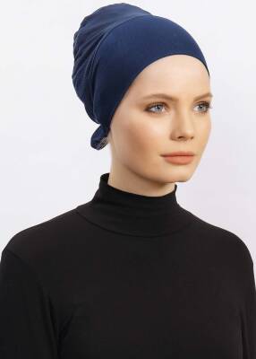 Hava Alan Tesettür Tüllü Bone - 10